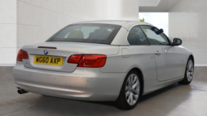 2010 BMW 3 Series 2.0 320d Se Convertible in Silver — image 4