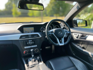2013 Mercedes-Benz C Class 6.3 C63 V8 Amg Edition 125 Spds Mct Euro 5 2dr in Black — image 3