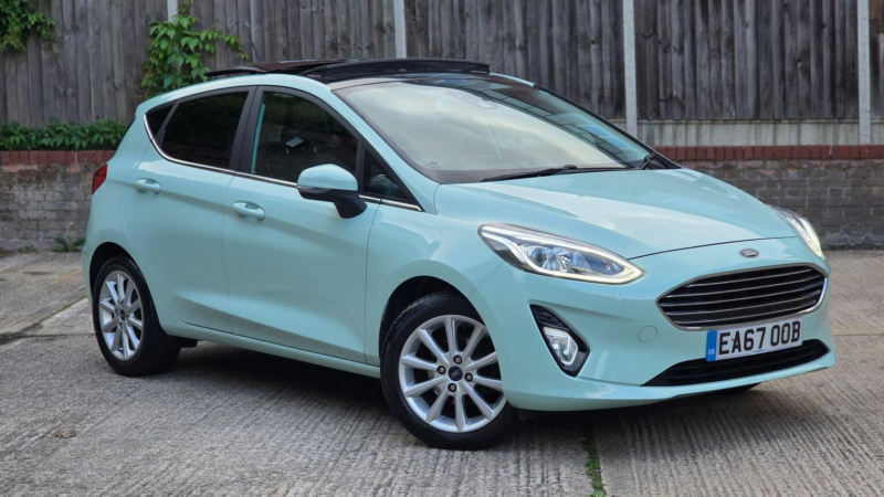 2017 Ford Fiesta 1.0t Ecoboost Titanium B&o Play Series Euro 6 (s/s) 5dr in Green — image 1
