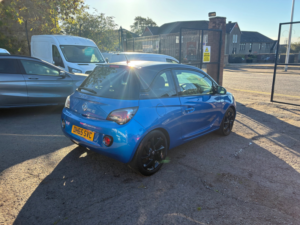 2016 Vauxhall Adam 1.2i Ecoflex Energised Hatchback 3dr Petrol Manual Euro 6 (s/s) (70 Ps) in Blue — image 3