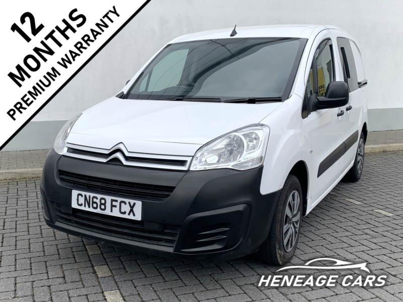 2018 Citroen Berlingo 1.6 Bluehdi Enterprise in White — image 1