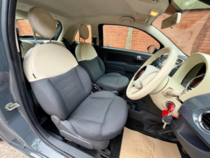 2012 Fiat 500 1.2 Pop Euro 4 3dr in Grey — image 4