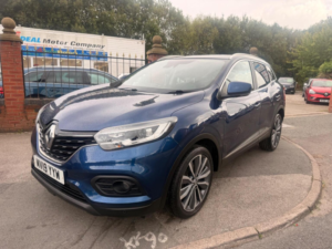 2019 Renault Kadjar 1.3 Tce Iconic Euro 6 (s/s) 5dr in Blue — image 3