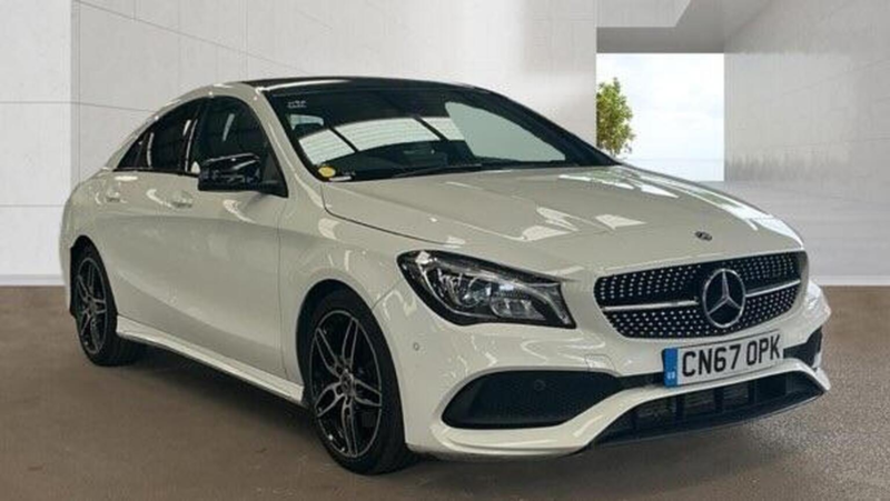 2017 Mercedes-Benz Cla 2.1 Cla220d Amg Line Coupe 7g-Dct Euro 6 (s/s) 4dr in White — image 1