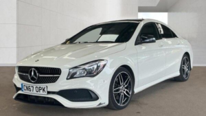 2017 Mercedes-Benz Cla 2.1 Cla220d Amg Line Coupe 7g-Dct Euro 6 (s/s) 4dr in White — image 2