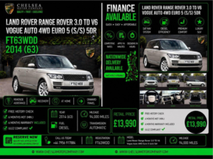 2014 Land Rover Range Rover 3.0 Td V6 Vogue Auto 4WD Euro 5 (s/s) 5dr in Gold — image 2