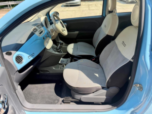 2015 Fiat 500 0.9 Twinair Lounge Euro 6 (s/s) 3dr in Blue — image 3