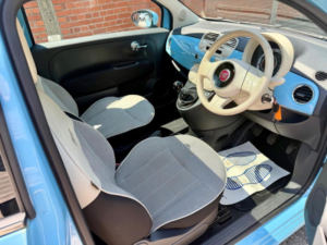 2015 Fiat 500 0.9 Twinair Lounge Euro 6 (s/s) 3dr in Blue — image 6