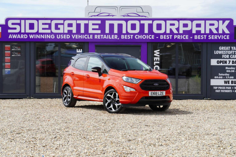 2018 Ford Ecosport 1.0t Ecoboost St-Line Euro 6 (s/s) 5dr in Red — image 1