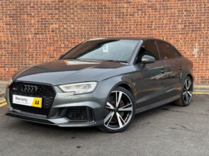 2018 Audi Rs3 2.5 Tfsi S Tronic Quattro Euro 6 (s/s) 4dr in Grey — image 4