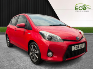 2014 Toyota Yaris 1.5 Vvt-H Trend in Red — image 2