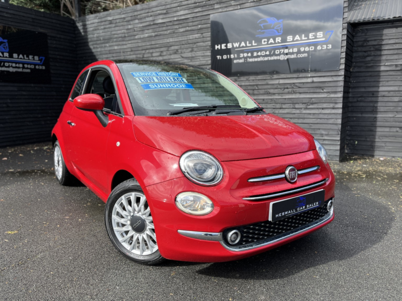 2017 Fiat 500 1.2 500 My17 1.2 69hp Lounge in Red — image 1