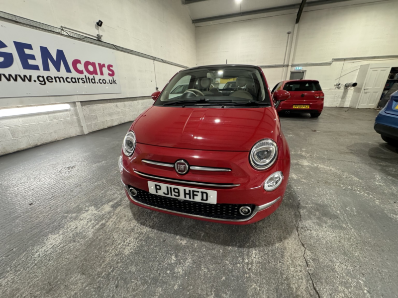 2019 Fiat 500 1.2 1.2 69hp Lounge in Red — image 1