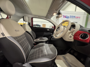 2019 Fiat 500 1.2 1.2 69hp Lounge in Red — image 4