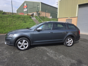 2018 Skoda Octavia 2.0 Tdi Scout in Grey — image 4