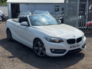 2015 BMW 2 Series 1.5 218i Sport Euro 6 (s/s) 2dr in White — image 2