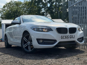 2015 BMW 2 Series 1.5 218i Sport Euro 6 (s/s) 2dr in White — image 4