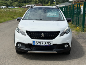 2017 Peugeot 2008 1.2 Puretech Gt Line SUV 5dr Petrol Manual Euro 6 (s/s) (130 Ps) in White — image 2