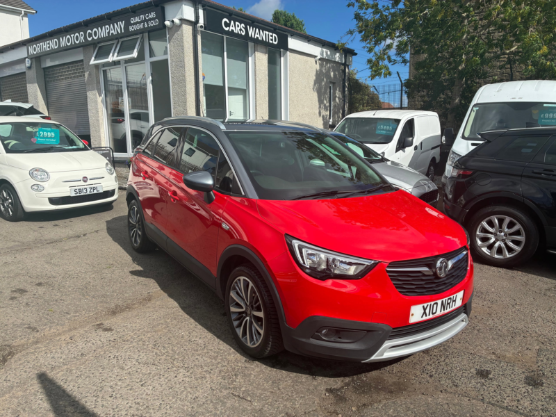 2018 Vauxhall Crossland X 1.2 Elite SUV 5dr Petrol Manual Euro 6 (83 Ps) in Red — image 1