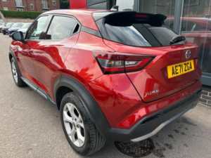2021 Nissan Juke 1.0 Dig-T Tekna Dct Auto Euro 6 (s/s) 5dr in Red — image 5