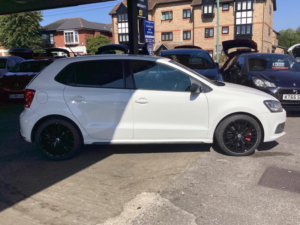 2014 Volkswagen Polo 1.4 Tsi Gti DSG Euro 5 5dr in White — image 3