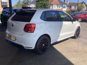 2014 Volkswagen Polo 1.4 Tsi Gti DSG Euro 5 5dr in White — image 5