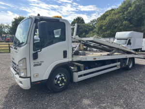 2021 Isuzu Forward Twin Deck Recovery Easy Shift in White — image 2