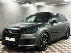 2017 Audi Sq7 4.0 Tdi V8 Tiptronic Quattro Euro 6 (s/s) 5dr in Grey — image 4