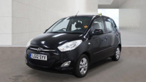 2012 Hyundai I10 1.2 Active Euro 5 5dr in Black — image 2