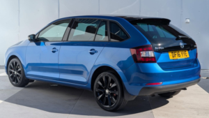 2016 Skoda Rapid Spaceback 1.2 Tsi Se Sport Euro 6 (s/s) 5dr in Blue — image 4