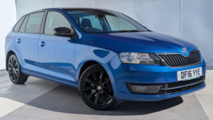 2016 Skoda Rapid Spaceback 1.2 Tsi Se Sport Euro 6 (s/s) 5dr in Blue — image 5