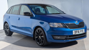 2016 Skoda Rapid Spaceback 1.2 Tsi Se Sport Euro 6 (s/s) 5dr in Blue — image 6