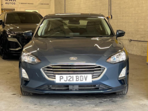 2021 Ford Focus 1.0t Ecoboost Zetec Hatchback 5dr Petrol Manual Euro 6 (s/s) (125 Ps) in Blue — image 2