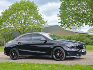 2014 Mercedes-Benz Cla 1.6 Cla180 Amg Sport Coupe 7g-Dct Euro 6 (s/s) 4dr in Black — image 2