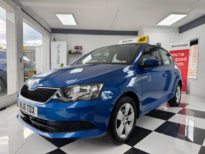 2016 Skoda Fabia 1.2 Tsi Se Euro 6 (s/s) 5dr in Blue — image 3