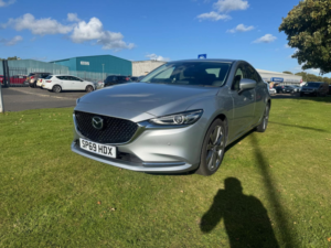 2019 Mazda Mazda6 2.0 Skyactiv-G Sport Nav+ Saloon 4dr Petrol Manual Euro 6 (s/s) (165 Ps) in Silver — image 2