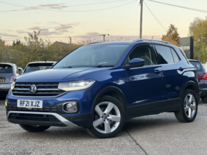 2021 Volkswagen T-Cross 1.0 Tsi Sel in Blue — image 5
