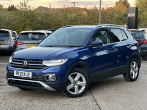 2021 Volkswagen T-Cross 1.0 Tsi Sel in Blue — image 6