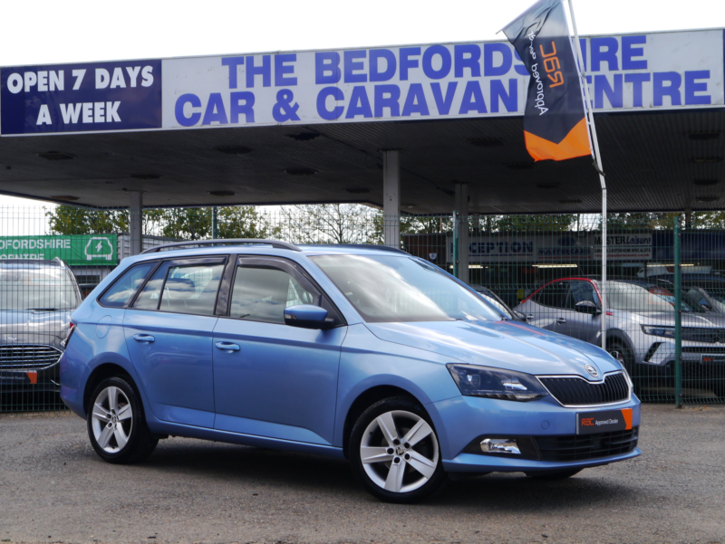2015 Skoda Fabia 1.2 Tsi Se L Estate 5dr Petrol Manual Euro 6 (s/s) (90 Ps) in Blue — image 1