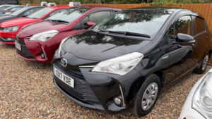 2017 Toyota Vitz in Black — image 6