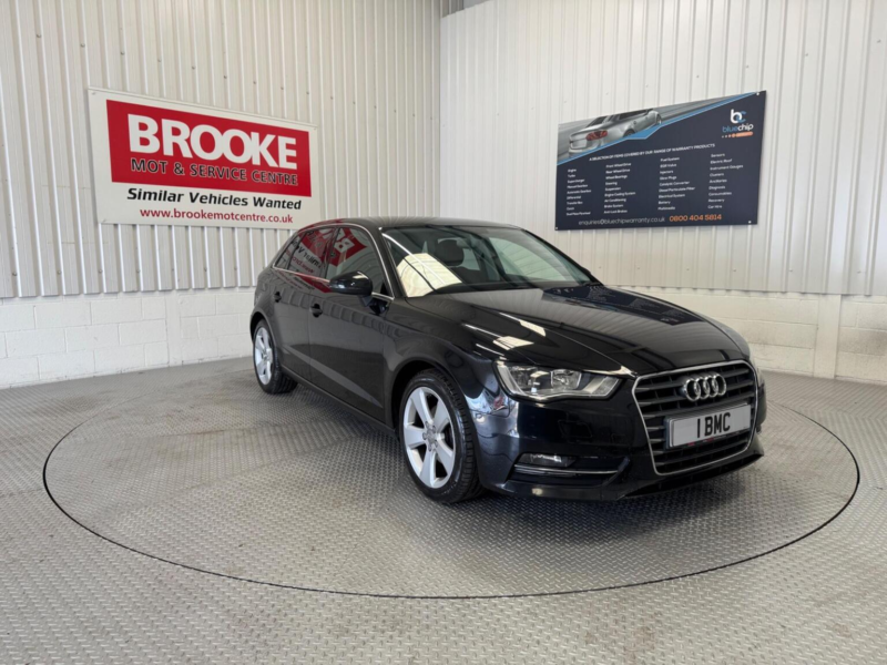 2014 Audi A3 1.4 Tfsi Sport Sportback Euro 5 (s/s) 5dr in Black — image 1