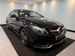 2015 Mercedes-Benz E Class 2.1 E220d Bluetec Amg Line G-Tronic+ Euro 6 (s/s) 2dr in Black — image 2