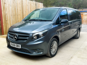 2018 Mercedes-Benz Vito L2 Select 119 Cdi Auto Wheelchair Accessible Disabled Access Vehicle in Grey — image 4
