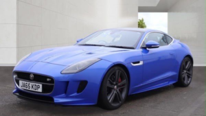 2016 Jaguar F-Type 3.0 V6 British Design Edition Coupe 2dr Petrol Auto AWD Euro 6 (s/s) (380 Ps) in Blue — image 3