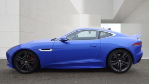 2016 Jaguar F-Type 3.0 V6 British Design Edition Coupe 2dr Petrol Auto AWD Euro 6 (s/s) (380 Ps) in Blue — image 4