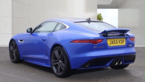 2016 Jaguar F-Type 3.0 V6 British Design Edition Coupe 2dr Petrol Auto AWD Euro 6 (s/s) (380 Ps) in Blue — image 5