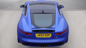 2016 Jaguar F-Type 3.0 V6 British Design Edition Coupe 2dr Petrol Auto AWD Euro 6 (s/s) (380 Ps) in Blue — image 6