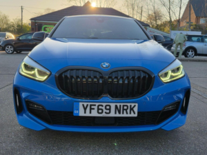 2019 BMW 1 Series 1.5 118i M Sport Dct Euro 6 (s/s) 5dr in Blue — image 2