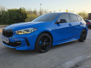2019 BMW 1 Series 1.5 118i M Sport Dct Euro 6 (s/s) 5dr in Blue — image 3