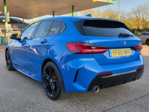2019 BMW 1 Series 1.5 118i M Sport Dct Euro 6 (s/s) 5dr in Blue — image 4